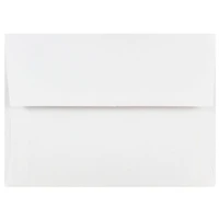 JAM Paper 4.75" x 6.5" White Invitation Envelopes