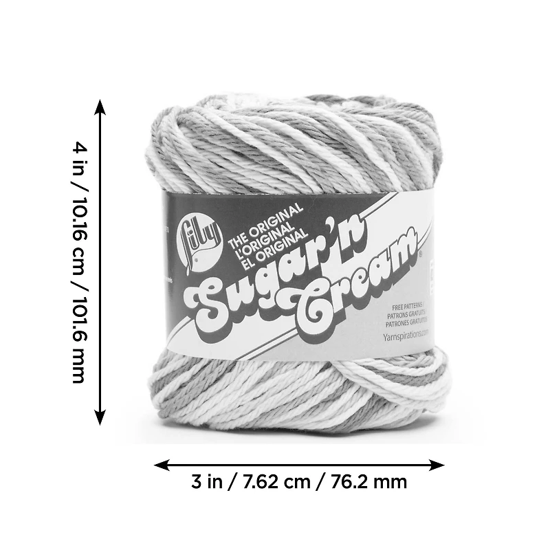Lily® Sugar 'n Cream® Ombre Yarn