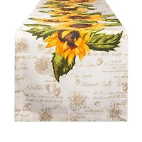 DII® 108" Rustic Sunflowers Table Runner