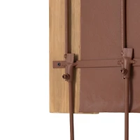 Glitzhome® 40" Snowman Snow Gauge Yard Stake