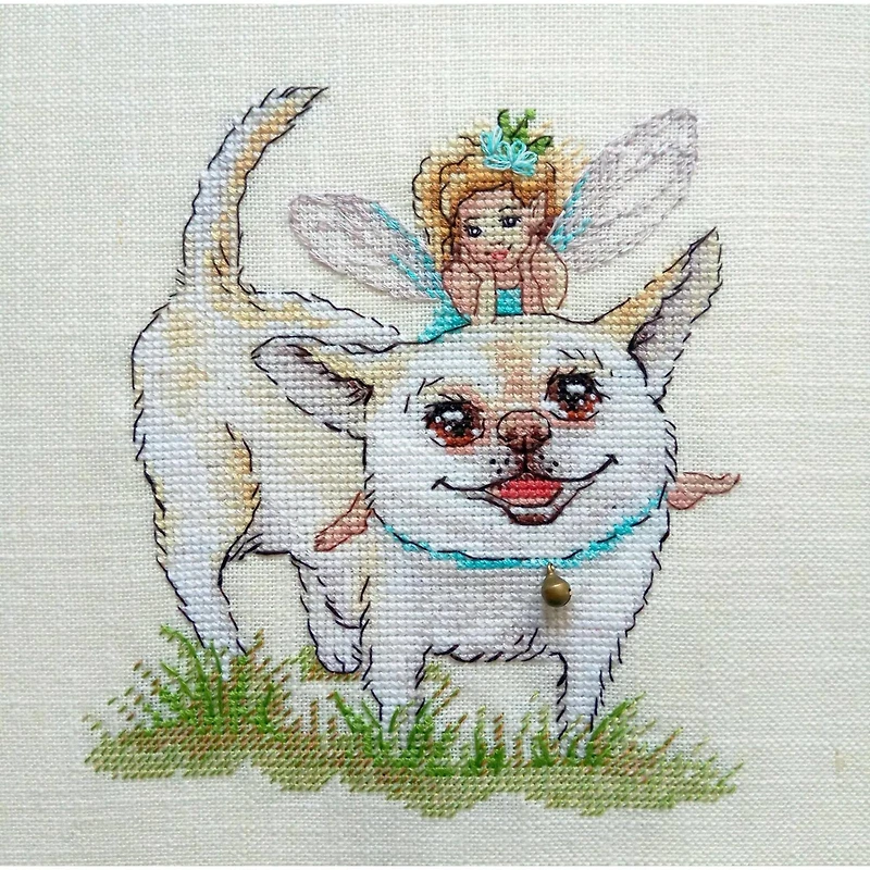Neocraft Happiness Fairy Cross Stitch Kit