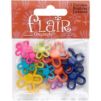 Flair Originals™ Crazy Daisy Button Mix