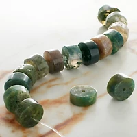 Fancy Jasper Heishi Beads by Bead Landing