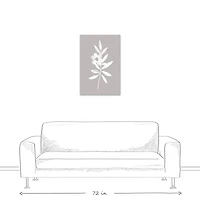 Soft White Flower 20" x 30" Canvas Wall Art