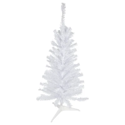 3ft. Unlit White Woodbury Pine Slim Artificial Christmas Tree