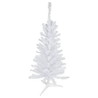 3ft. Unlit White Woodbury Pine Slim Artificial Christmas Tree