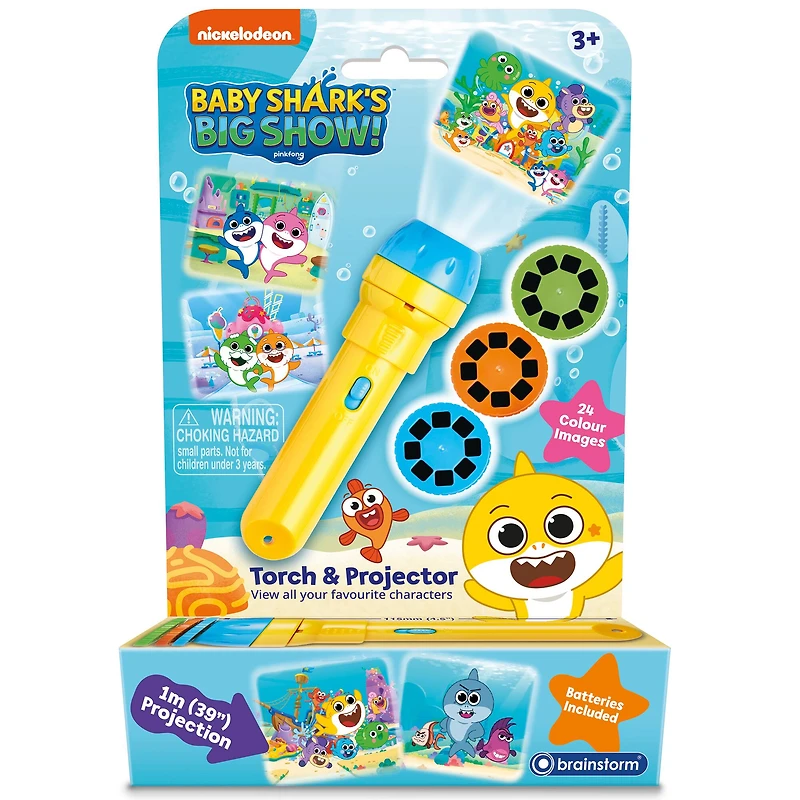 Brainstorm® Baby Shark's Big Show! Torch & Projector