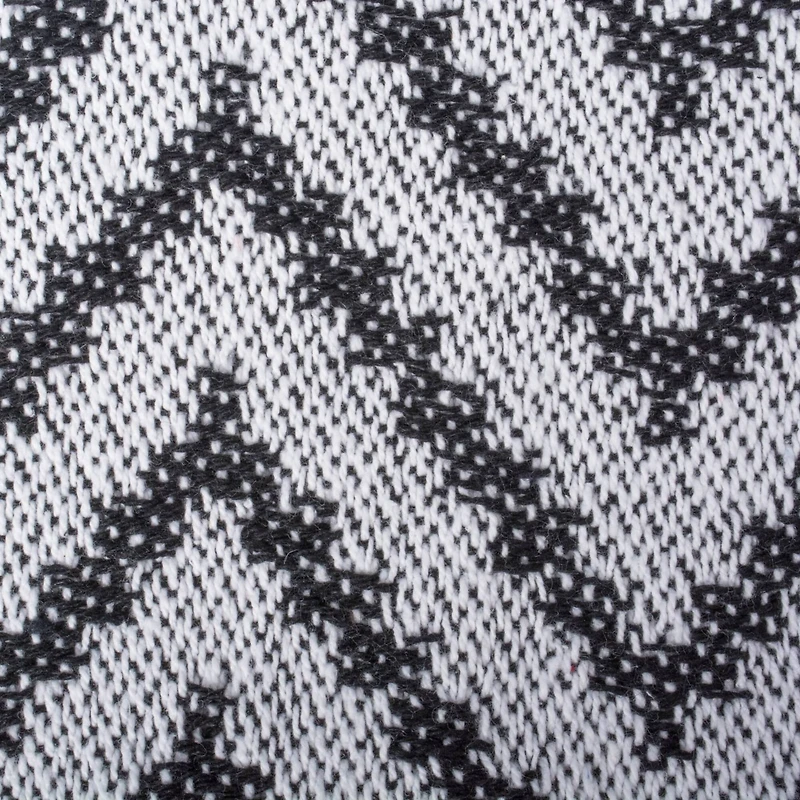 DII® Black Large Chevron Throw