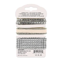 Gwen Studios 6yd. Satin & Rhinestone Trim Set