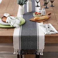 DII® 108" Dobby Stripe Table Runner