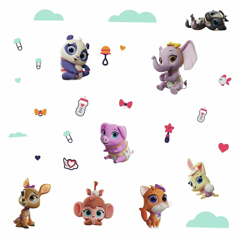 RoomMates Disney Junior T.O.T.S. Peel & Stick Wall Decals