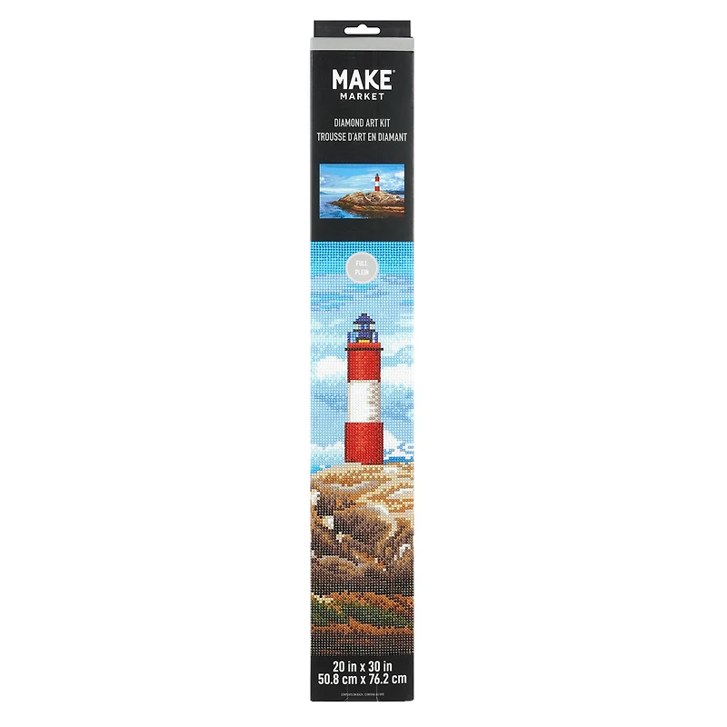 Lighthouse Painting Diamond Art Kit by Make Market®