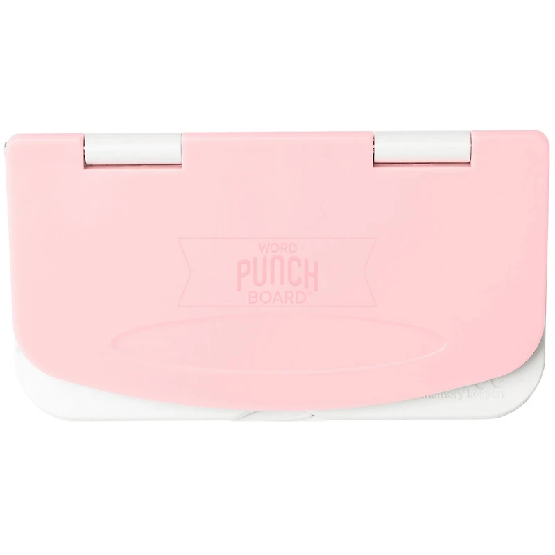 We R Memory Keepers Lowercase Word Punch Board