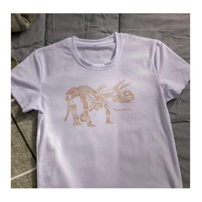 Cricut® White Blank Youth Crew Neck T-Shirt