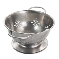 Gibson Home® Normandie 5.6'' Silver Stainless Steel Mini Colander