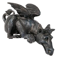 Design Toscano 3.5"  the Chagrined Sitting Dragon Sculpture