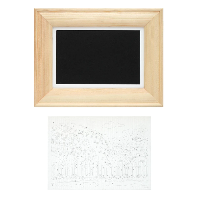 Garden Gate Paint-by-Number Framed Mini Kit by Artist's Loft®