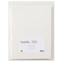5.25" x 7.25" Ivory Envelopes Value Pack, 50ct. by Recollections™