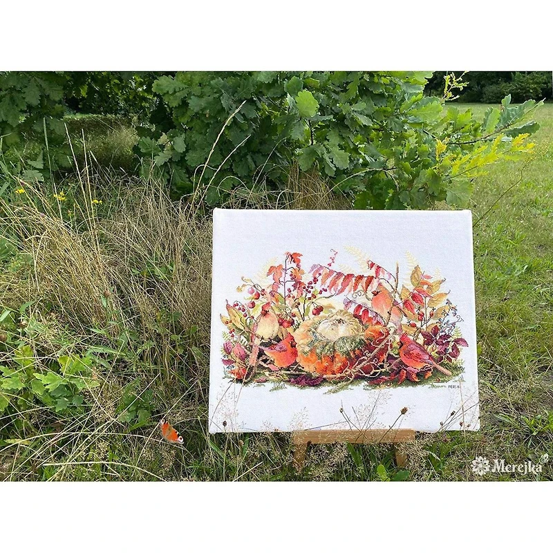 Merejka Rhapsody in Red Counted Cross Stitch Kit