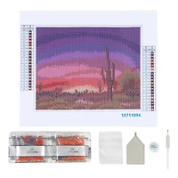 Desert Sunset Painting Diamond Art by Make Market®