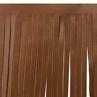 4" Faux Leather Fringe Trim by Celebrate It