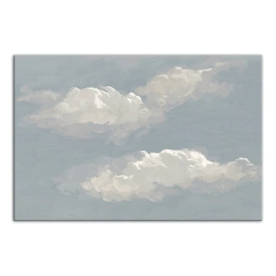 Fluffy Clouds 30" x 20" Canvas Wall Art