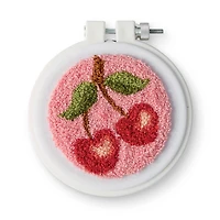 3.5" Cherry Punch Needle Kit by Loops & Threads®