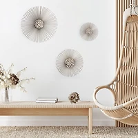 Habitat Decor Sunburst Metal Wall Art Set