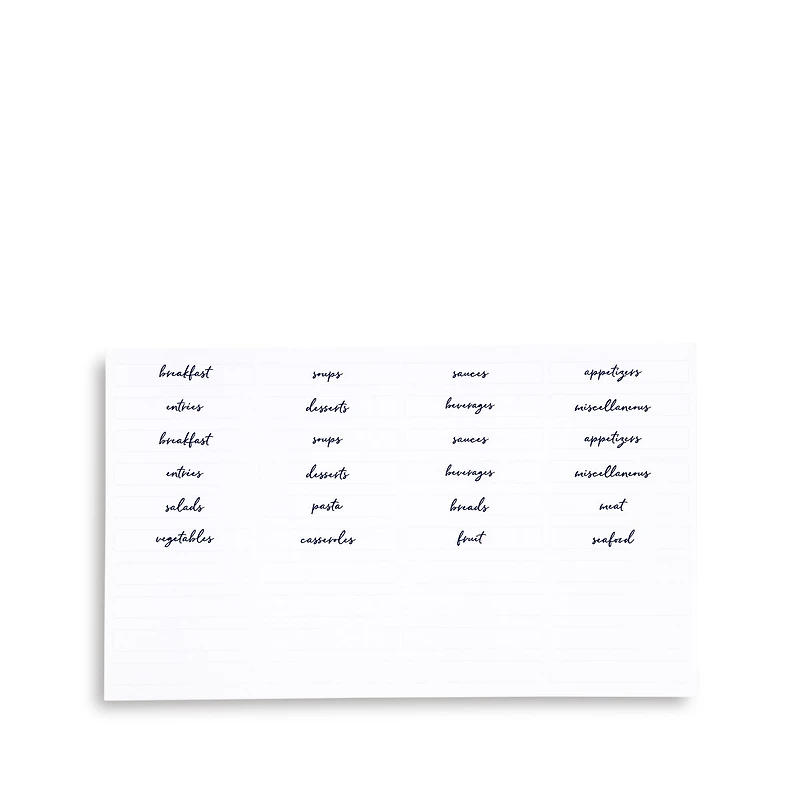 Vera Bradley® Java Navy White Recipe Tin Box