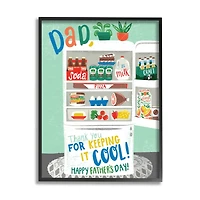Stupell Industries Keeping It Cool Father's Day Framed Giclee Art