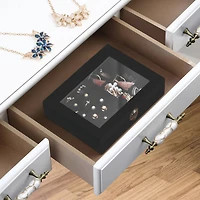 NEX™ 8" Velvet Jewelry Organizer For Earring and Rings