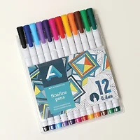 12 Packs: 12 ct. (144 total) Art Alternatives Fineline Pen Set