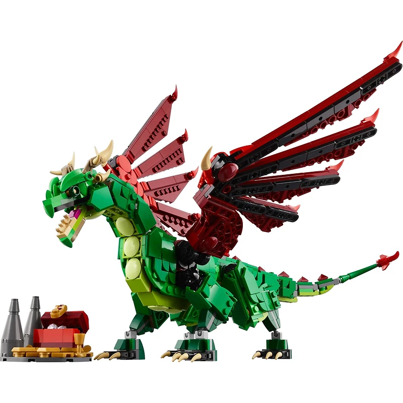 LEGO® Creator 3in1 Medieval Dragon Creature Toy Playset 31161
