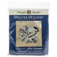 Mill Hill® Little Chickadee Ornament Beaded Counted Cross Stitch Kit