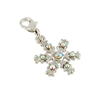 Rhodium Snowflake Charm by Bead Landing™