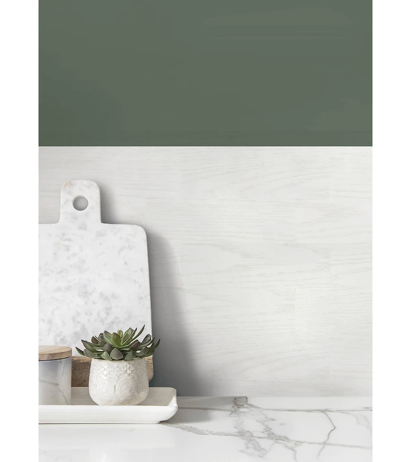 WallPops Faux Wood Whitewash Peel & Stick Wall Tiles