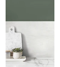 WallPops Faux Wood Whitewash Peel & Stick Wall Tiles