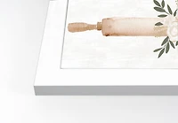 Roll with It 11" x 14" White Framed Print Under Plexiglass