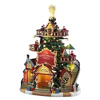 Lemax® Santa's Wonderland Tannenbaum Tower Christmas Shops