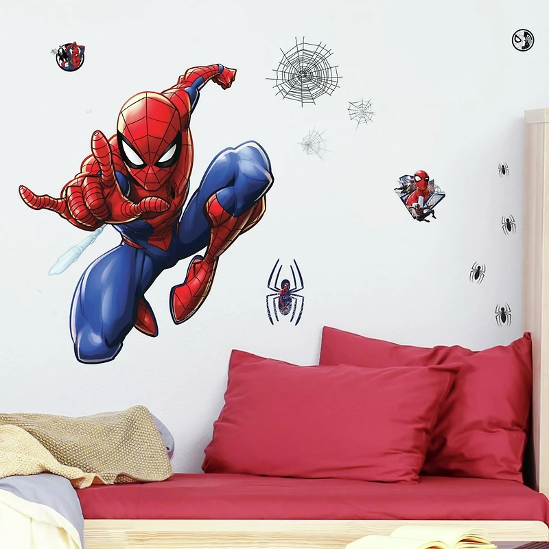 RoomMates Spider-Man Peel & Stick Giant Wall Decals
