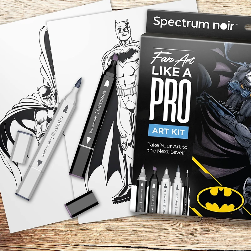 Spectrum Noir™ Pro Fan-Art Batman Kit