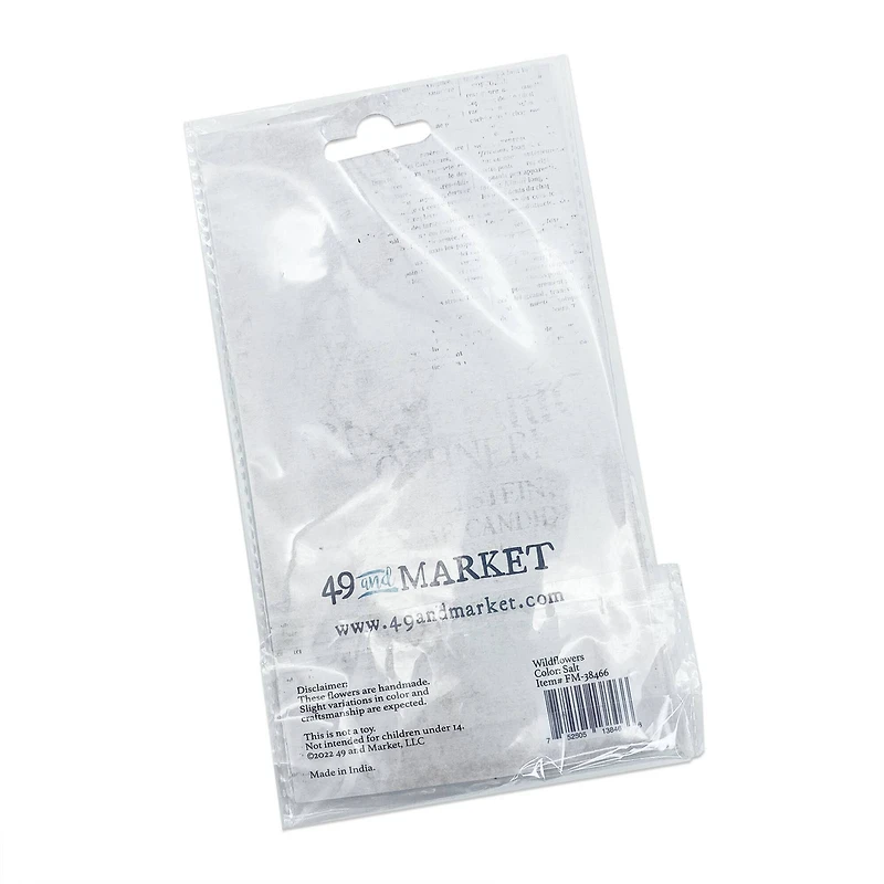 49 And Market Wildflowers Salt Paper Flowers