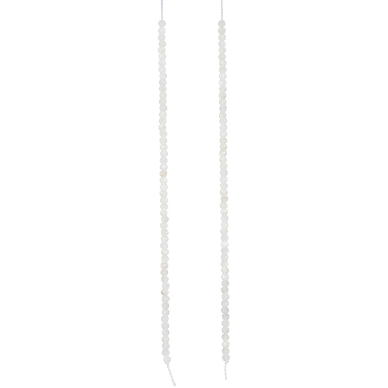 Moonstone Faceted Round Beads, 2.5mm by Bead Landing™