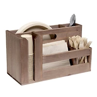 Elegant Designs Wood Caddy Organizer