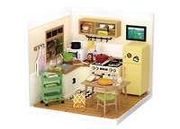 Rolife® Super Creator Happy Meals Kitchen DIY Miniature Kit