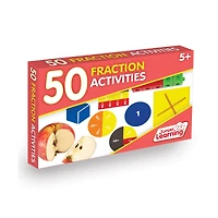 Junior Learning® 50 Fraction Activities Learning Set