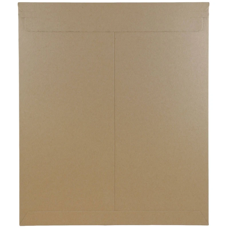 JAM Paper 12.75" x 15" Brown Kraft Flat Photo Mailer Peel & Seal Closure Envelopes, 6ct.