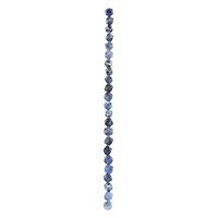 Blue Faceted Sodalite Round Beads, 8mm by Bead Landing™