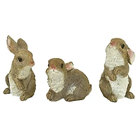 Design Toscano The Bunny Den, Garden Rabbit Statue Set