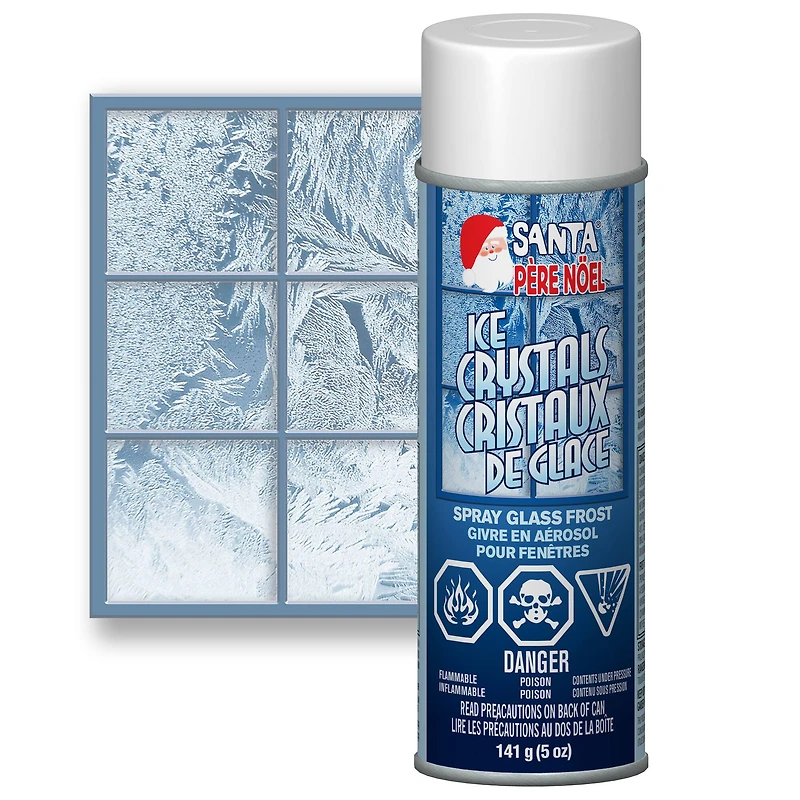 Santa® Ice Crystals Spray Glass Frost